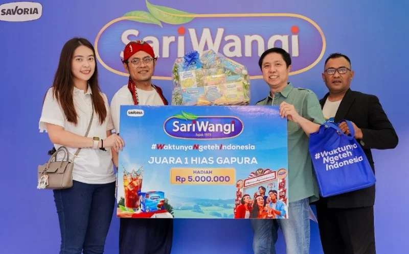 SariWangi Bangkitkan Semangat Gotong Royong di Perayaan HUT ke-81 RI Melalui Lomba Hias Gapura